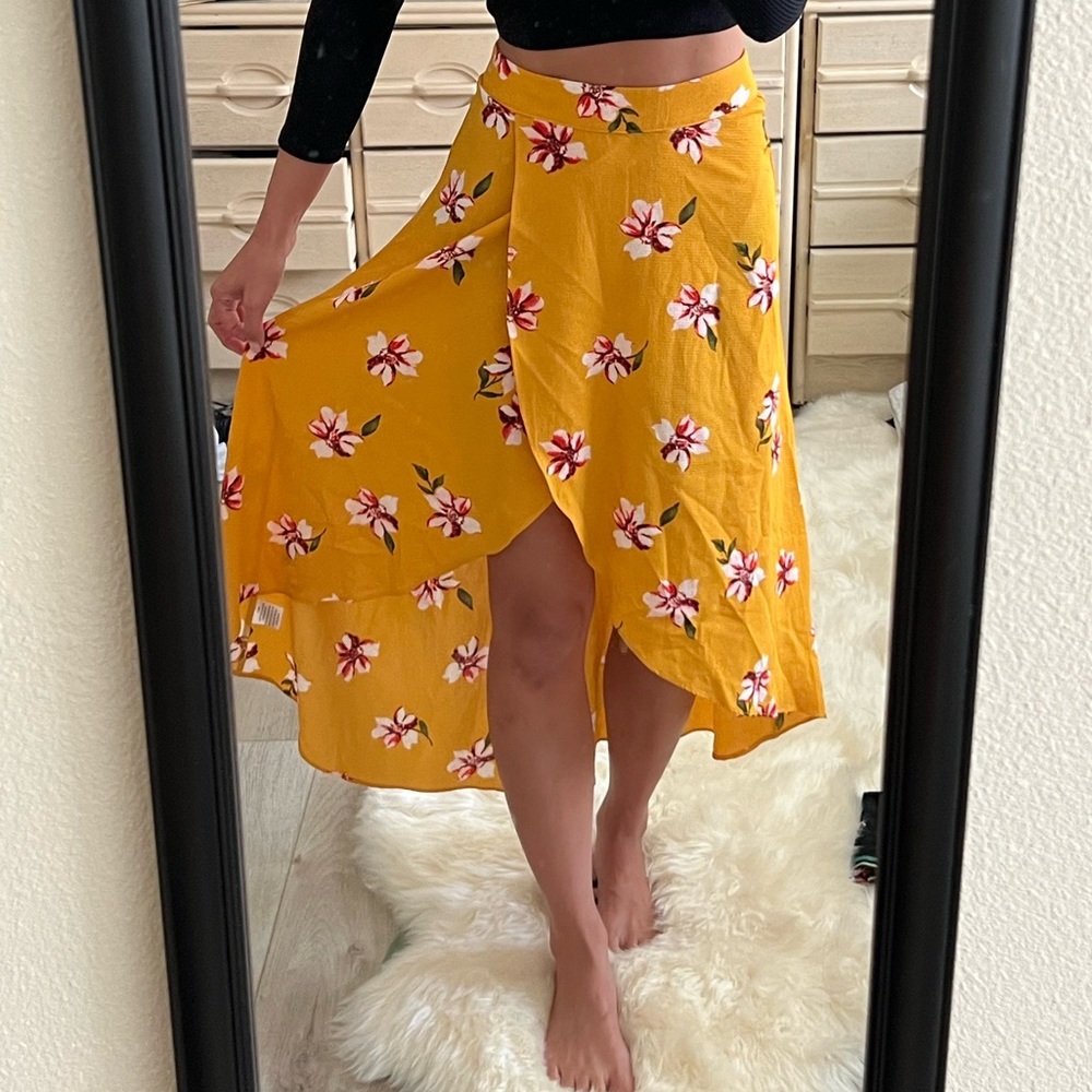 Yellow Spring Skirt XS